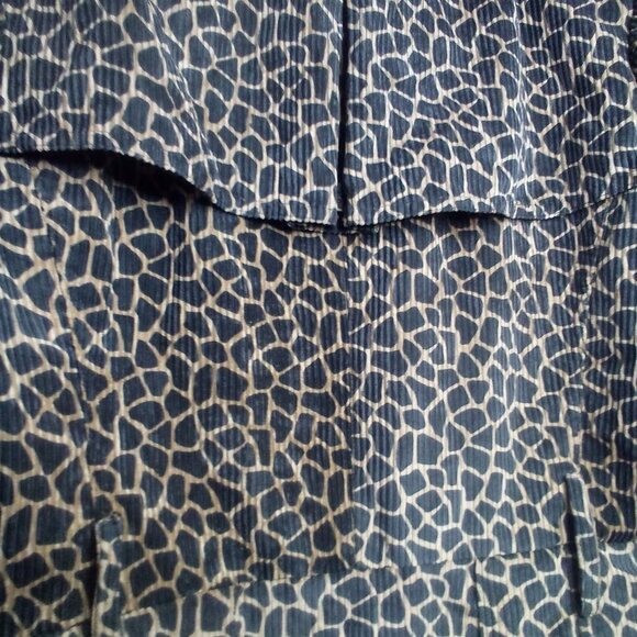 Randy Kemper Blazer Jacket 10 Animal Print Button Up - Picture 16 of 16